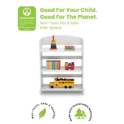 Delta Children MySize Bookshelf, Bianca White - color: Bianca White