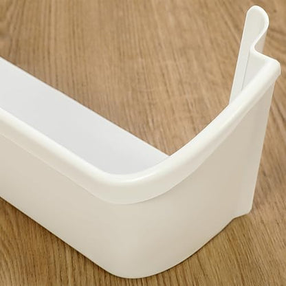 Kojem 240323001 Refrigerator Door Shelf Bin Compatible with Frigidaire Refrigerator Replacement for 240323007 240363707 891286 PS430206 - White 2PCS