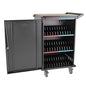Tripp Lite 36-Port AC Charging Cart Storage Station for Chromebooks, Laptops, & Tablets - Hourly Timer alternates Charging Zones to Help Prevent overloads, 2-Year Warranty (CSC36AC) - size: 36 AC Port, style: Cart