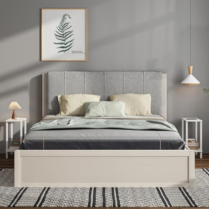 TUTOTAK Small Side Table, Narrow End Table, Skinny Sofa Table, Slim Nightstand, Couch Table, Living Room, Bed Room, White TB01BW062 - color: White, size: 2-Tier（7.9"D x 15.8"W x 22.5"H）