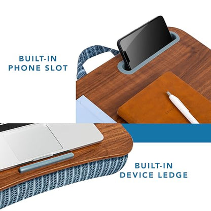 LAPGEAR Designer Lap Desk – Arrow Stripes, 2-Pack with Storage Basket - color: Arrow Stripes, size: 2-Pack + Basket