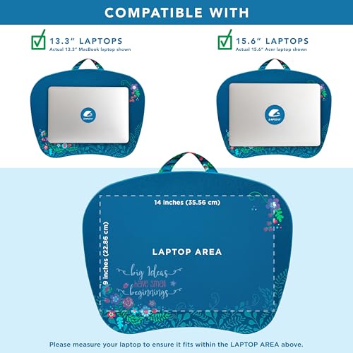 LAPGEAR MyStyle Lap Desk – Big Ideas, Fits 15.6” Laptops - color: Big Ideas