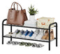 viewcare Shoe Rack for Closet, 2-Tier Long Shoe Rack for Entryway & Garage, Sturdy Metal Construction, Shoe Organizer Holds 6-10 Pairs - size: 2-Tier(Long)