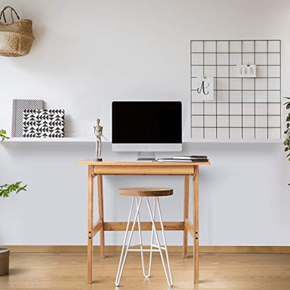 Nnewvante 31.5" Bamboo Writing Desk, Home Office Computer Desk with Drawer | Compact Modern Simple Style, Study Table with Storage for Small Spaces - size: 31.5''-Bamboo