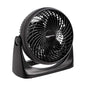 Amazon Basics Air Circulator Desk Fan for Bedroom, Home and Office, 90-Degree Tilt Head, 3 Speed Settings, Cooling, 35 Watts, Black, 11.1"W x 6.3"D x 10.9"H - size: 11.1"W x 6.3"D x 10.9"H