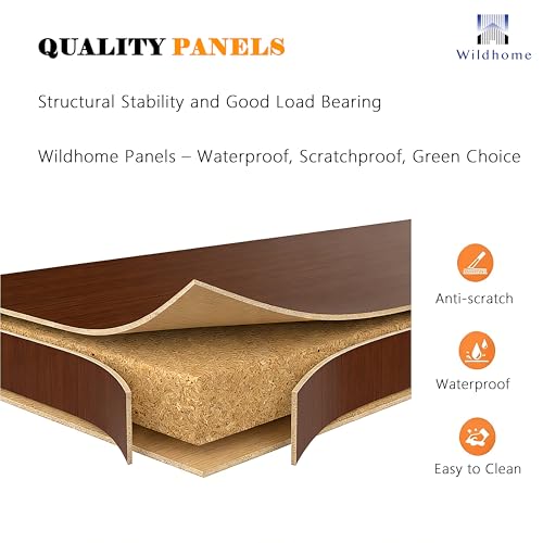 Extendable Round Dining Table for 2-4-6, 63 Inch Dining Room Kitchen Table with 2-Tier Storage Shelf, Modern Farmhouse Fluted Wood Slide Door Dinner Furniture,Oval Circle(Walnut-63 Inch) - color: Walnut-63 Inch