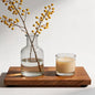 Teak Wood Decorative Small Tray, Bathroom Wood Riser for Decor, Kitchen Counter Wooden Pedestal Stand, Tray for Vanity, Sink & Soap (1, Teak Wood, 10.6" x 6.1" x 1") - size: 10.6" x 6.1" x 1"