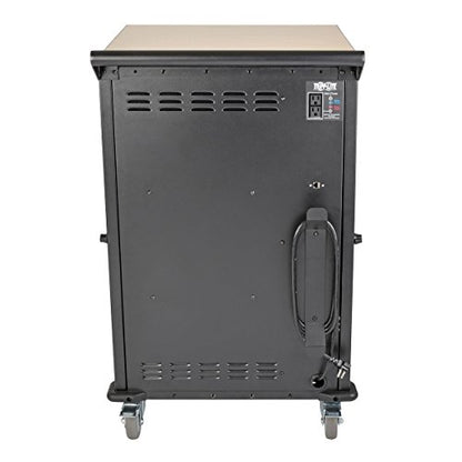Tripp Lite 36-Port AC Charging Cart Storage Station for Chromebooks, Laptops, & Tablets - Hourly Timer alternates Charging Zones to Help Prevent overloads, 2-Year Warranty (CSC36AC) - size: 36 AC Port, style: Cart