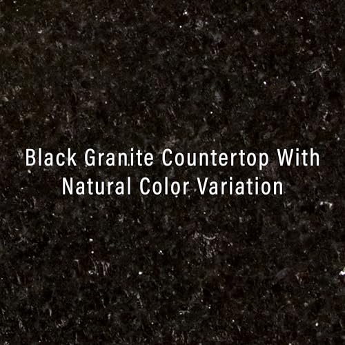 Crosley Furniture Alexandria Granite Top Small Portable Rolling Kitchen Island Storage Cart, Microwave Stand, Mahogany - color: Mahogany, style: Solid Black Granite Top