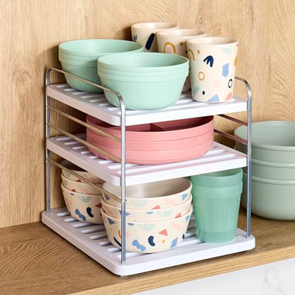 YouCopia UpSpace Cabinet Box Organizer Small, Adjustable Foil Wrap Shelf - size: Small Premium