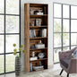 GRUSIGN 71" Tall 6-Tier Bookshelf, Large Open Display Bookcase with Ample Storage, Floor Standing Book Shelf for Living Room, Home Office, Bed Room, Brown - color: Brown