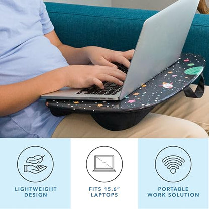 LAPGEAR MyStyle Lap Desk – Space Odyssey, Fits 15.6” Laptops - color: Space Odyssey