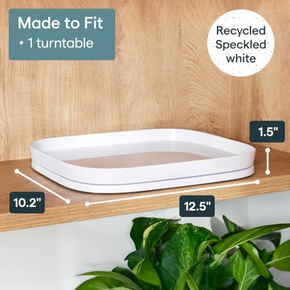 YouCopia MagicTrack Rectangle Turntable, Lazy Susan Max Cabinet Organizer - size: Turntable