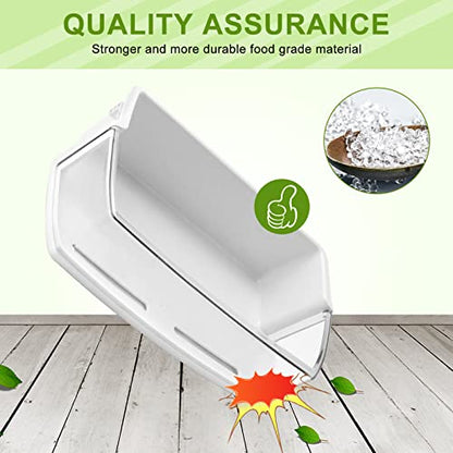 [2 PACK] AAP73631502 Refrigerator Door Shelf (Right) Replacement PD00005335 2443758 AP4563994 PS2581944 EAP2581944 compatible with LG KENMORE Refrigerator Door Shelves - BY AMI PARTS