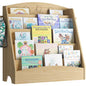 NACHES 5-Tier Kids Bookshelf - Toddler Book Display Shelves, Montessori Bookshelf for Kindergarten, Nursery, Bedrooms, Classrooms - Wooden Children Book Display (Natural) - color: Natural Wood