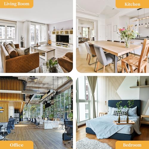 Shintenchi Bookshelf,6-Tier Open Bookcase and Bookshelves,6 Shelf Display Storage Shelves Floor Standing 70.6 inches Tall Bookcase for Home Office, Living Room (Black) - color: Black
