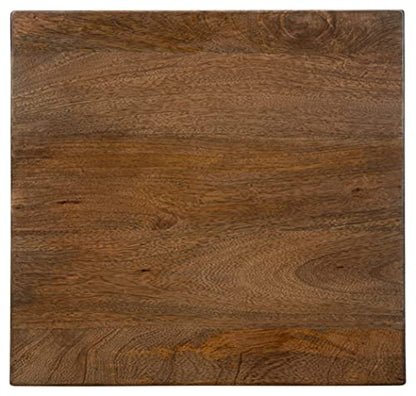 Signature Design by Ashley Trailbend Eclectic Accent End Table, Brown & Gunmetal