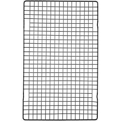 Wilton Gold Non-Stick Cooling Grid, Made Without PFAS, 16 x 10 in. | Non-Stick Steel with Scratch-Resistant Coating, Resists Warping & Extended Handles, Dishwasher Safe, Perfect for Cooling