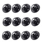 PlusRoc 12 Pack Self Adhesive Caster Wheels 1 Inch for Furniture Mop Bucket, Load Capacity 28LBS Per Wheel, Low Profile Swivel Wheels for Small Appliance Storage Bins - style: Steel Ball