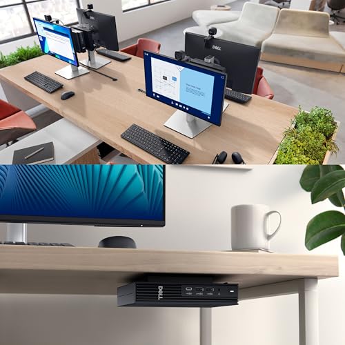 Dell Pro Micro Plus Desktop AI PC, Mini Bussiness Computer 14-Core Intel Ultra 5 235T up to 5.0GHz, 13 Tops NPU, 64GB DDR5 RAM, 1TB PCIe SSD, Wi-Fi 6 Bluetooth, Supports 4 Monitors, Windows 11 Pro