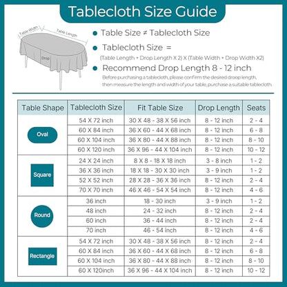 Plaid Round Tablecloth 36 Inch Cotton Linen Round Table Cloth - color: Off-white, size: 36" (Round)