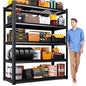 78" H Garage Shelving Heavy Duty Storage Shelves, 5-Tier Adjustable Metal Shelving Unit, Utility Garage Organizer Shelf for Basement, Pantry, Warehouse, Supermarket, 45.6" W x 19.7" D x 78" H - size: 5-Wire-19.7"Dx45.6"Wx77.9"H