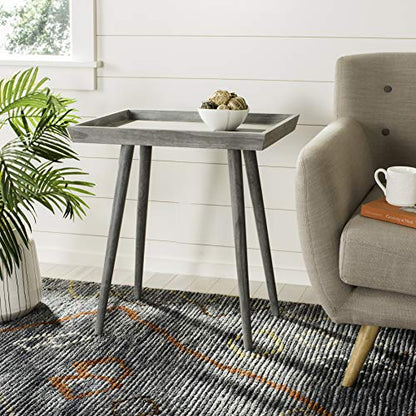 Safavieh Home Nonie Modern Slate Grey Accent Table - color: Slate / Grey