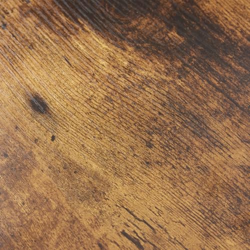 Blue Farmhouse Entryway Table, Rustic Hallway Table with Storage Shelf, Sofa Table with Sliding Barn Doors for Hallway, Entryway, Living Room, Foyer - color: Blue