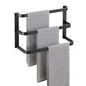 Mooche Towel Racks for Bathroom, 3 Towel Bars Black | 16 Inch, SUS304 Stainless Steel Rustproof, Wall Mount with Screw Included, for Bathroom Laundry Room Hotel - size: 16 inch(3 tier-Matte Black)