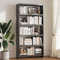 VASAAOSD Metal Book Shelf, 69.3" Tall Black Bookshelves, 5 Tier Open Bookshelf, Toolless Assembly Black Shelves for Home Office, Living Room, Study - color: Black, size: 3 Tier