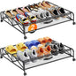 Under Bed Shoe Storage Organizer, 2 Pack Under Bed Storage Containers with Wheels for Under Bed Shoe Organizer Drawer Space Saving for bedroom - size: 2pcs