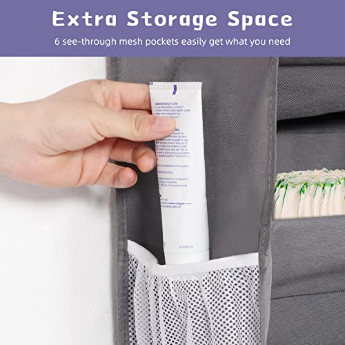 Over the Door Shoe Organizer Hanging with 8 Mesh Pockets 8 Wire Large Deep Pockets, 50lbs Weight Capacity Fits 16 Pairs Shoes Door Shoe Rack Store for Closet and Narrow Door 1 Pack - style: 8 Layer