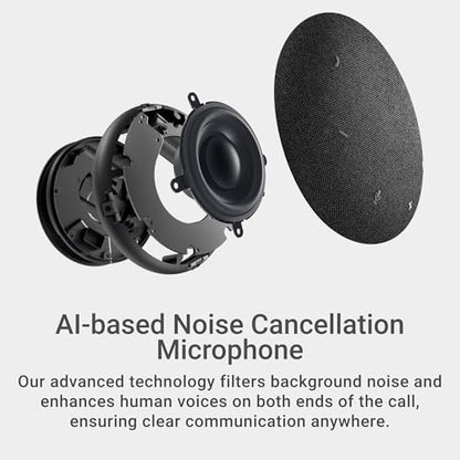 Dell Pro Plus Wireless Speakerphone - SL525 - USB-C, Zoom/Microsoft Teams Certified, Wired/Wireless, Bluetooth 5.3, Omni-Directional, AI-Based Noise Cancellation - style: SL525