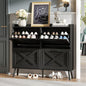 Maupvit Large Shoe Storage Cabinet with 4 Flip Drawers, Narrow Shoe Cabinet for Entryway with Wooden Legs, Freestanding Hidden Shoe Rack Organizer ＆ Metal Hinges, Black - color: Black, style: 4-Drawers