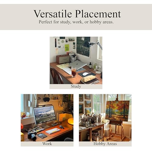 Elegance Writing Desk with Multi-Tier Open Shelves, Study Computer Desk for Home Office, Light Oak - color: Light Oak