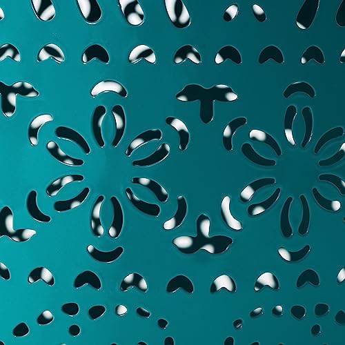 Christopher Knight Home Ruby Outdoor 12" Iron Side Table, Teal - color: Teal