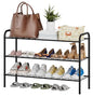 viewcare Shoe Rack for Closet, 3-Tier Long Shoe Rack for Entryway & Garage, Sturdy Metal Construction, Shoe Organizer Holds 8-12 Pairs - size: 3-Tier(Long)