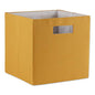 DII Collapsible Polyester Storage Cube, Solid, Lightweight and Durable, Small Square, 11x11x11, Honey Gold - color: Honey Gold, size: Small Square, 11x11x11"