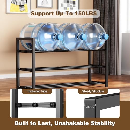 Roylvan 3-Tire 17"-31" Expandable Shoe Rack for Closet, Entryway, Dorm | Fits 6-12 Pairs Shoes, Adjustable Free Standing Shoe Shelf Storage, Shoes Organizer for Small Closet, Metal, Black - size: 3-Tire Black