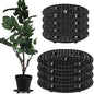8Pcs Plant Stand Indoor Outdoor, Plant Level Pot Elevator- 2 Size Plant Riser Holder Plastic Floor Protector Plant Trivet, Heavy Planter Holder for Prevent Rot and Damage on Patio & Deck(7.9"&11.8" )