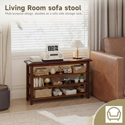Shoe Bench with Leather Cushion,Rubberwood Bench with Shoe Rack | 3-Tier Shoe Storage Organizer for Entryway,Hallway,Living Room - size: 3-Tier-39.4"