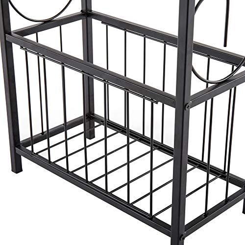 Side Table,Narrow End Table for Small Spaces,Snack Couch Table with Holder,Nightstand for Living Room,Bedroom,Office,Bathroom,Balcony (Coffee) - color: Coffee