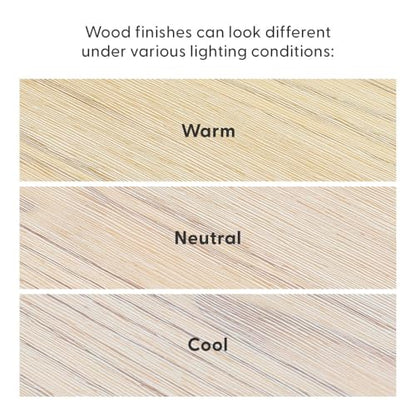 Plank+Beam Classic Console Table, 46 Inch, White Sand | Non-Toxic Finishes, Versatile Design, Elegant Details, Easy Assembly, Quick Setup, Solid Wood - color: White Sand Wirebrush, size: 46" Console Table