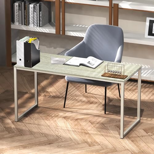 SHW Mission 48-Inch Home Office Computer Desk, Maple - color: Maple, size: 48-Inch