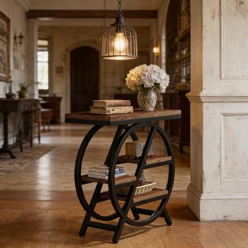 GOWE Unique Snack Table,Compact End Table,Side Table
