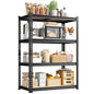 DurayLoly 4-Tier Storage Shelves, 1604LBS Adjustable Pantry Shelves, Metal Shelving Unit for Kitchen, Pantry, Closet, Laundry, Garage, 15.76" D × 31.56" W × 48.06" H - size: 48.06"H × 31.56"W × 15.76"D