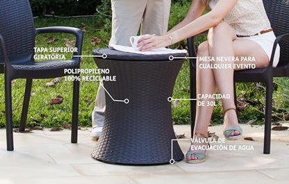 Cool Bar Rattan Keter Brown
