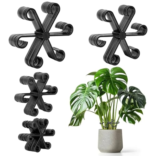 32pcs Plant Stem Support, Plant Support for Indoor Plants, Climbing Houseplant Stem Holders, Reusable Plant Stabilizer, Plant Accessories Indoor - color: 32pcs