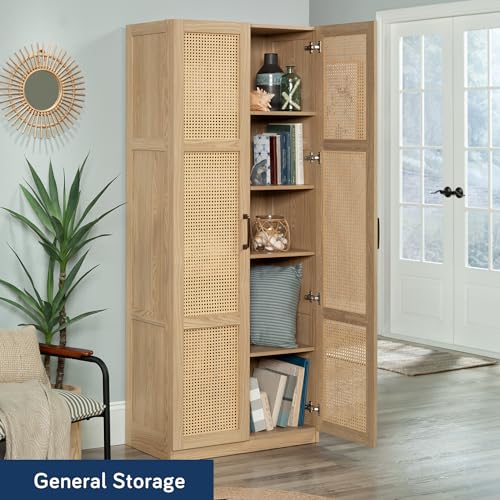 Sauder Miscellaneous Storage Cabinet, Harmony Ash Finish - color: Harmony Ash