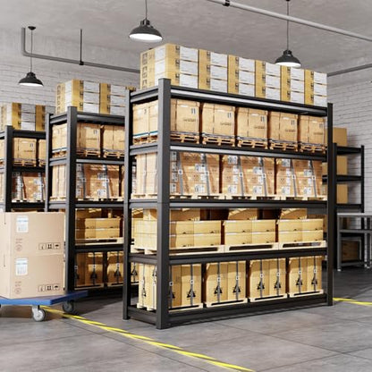 45.6" W Garage Shelving Heavy Duty Storage Shelves, 5-Tier Adjustable Metal Shelving Unit, Utility Garage Organizer Shelf for Basement, Pantry, Kitchen, Warehouse,17.7" D x 45.6" W x 71.2" H - size: 5-Wire-17.7"Dx45.6"Wx71.2"H